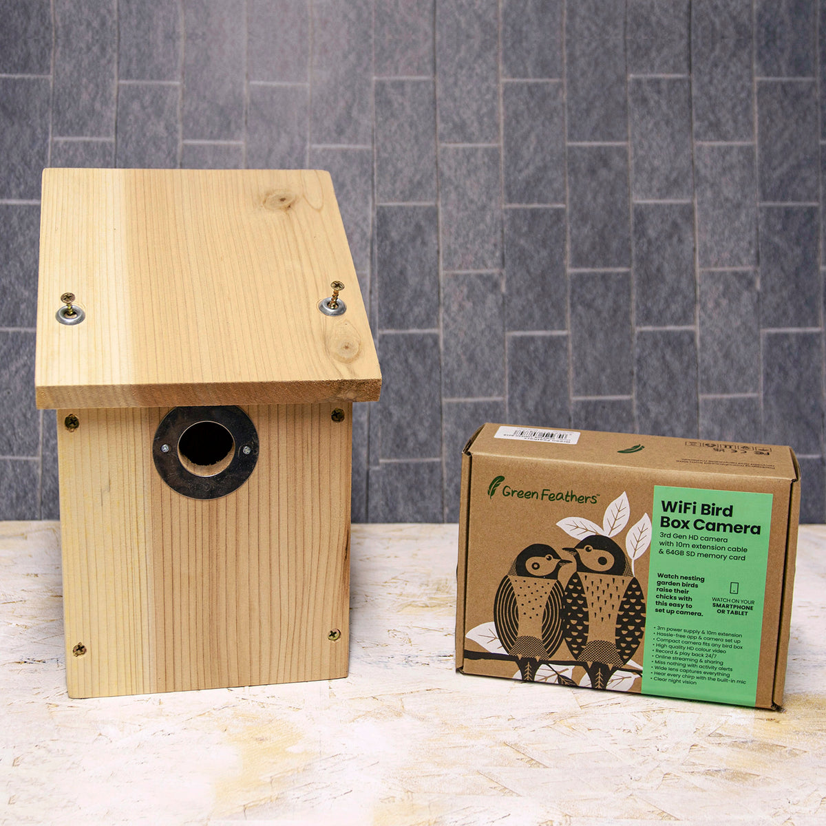 Bird Box Nest Camera Camera Nest Box With Wifi Camera Included