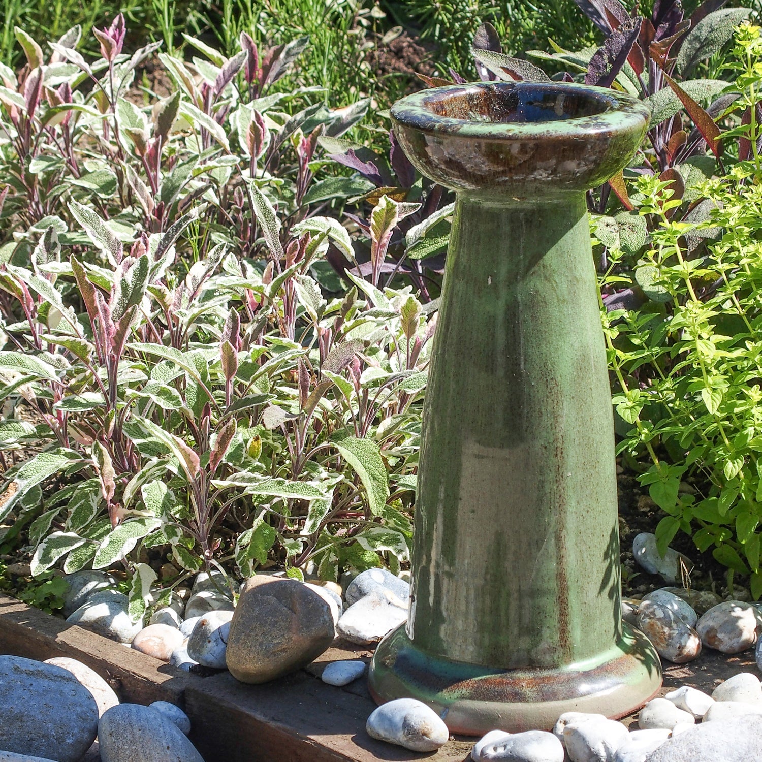Echoes Bird Bath With Stand The Wildlife Community