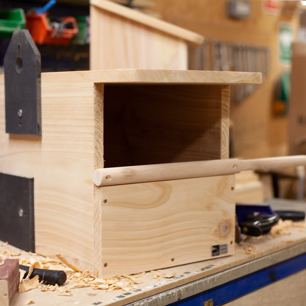 Kestrel Box in workshop