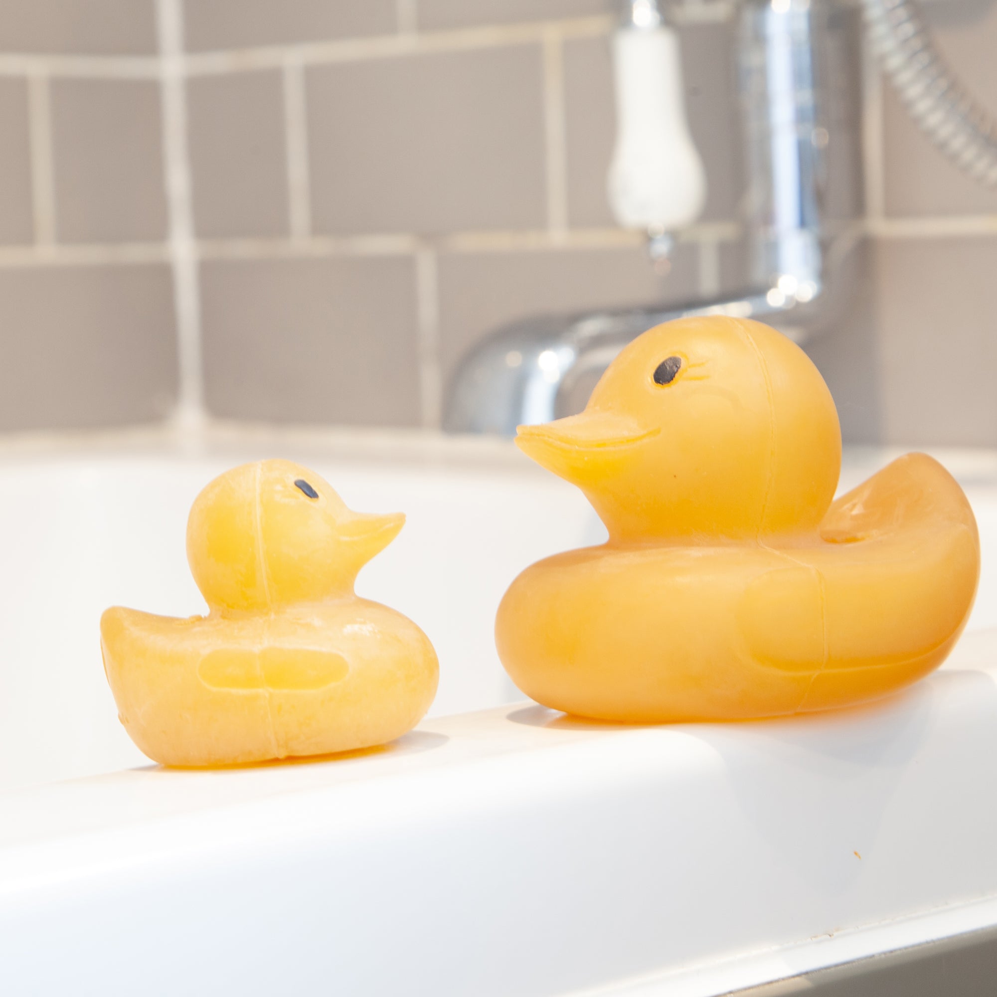 Small Natural Rubber Duck