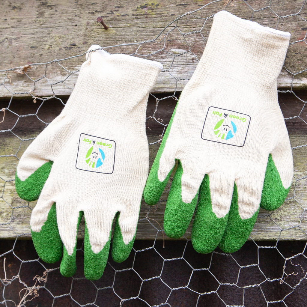 eco friendly gardening gloves
